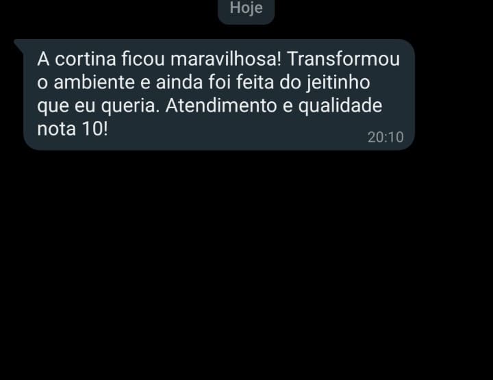 Feedback clientes cortina